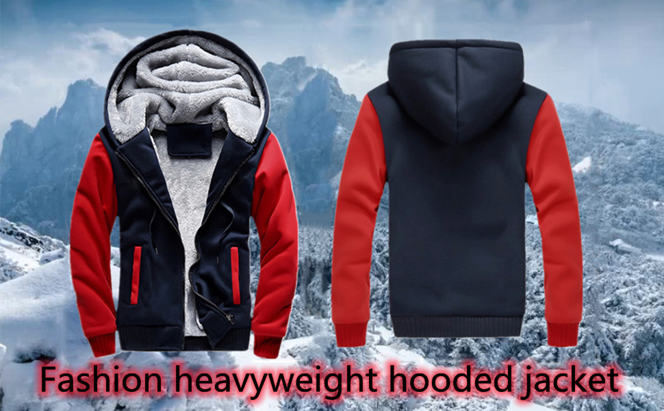 JiangWu-Hoodies-for-Men-Winter-Heavyweight-Fleece-Sherpa-Lined-Zipper-Sweatshirt