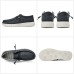 Mens Slip-on Loafers Casual Shoes - Men Boat Shoes Canvas Lightweight Softsole Comfortable Walking Shoes