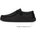 Hey Dude Men's Wally Sox Onyx Multiple Colors | Men’s Shoes | Men's Lace Up Loafers | Comfortable & Light-Weight