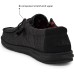 Hey Dude Men's Wally Sox Onyx Multiple Colors | Men’s Shoes | Men's Lace Up Loafers | Comfortable & Light-Weight