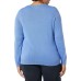 Essentials Women's Long-Sleeve Lightweight Crewneck Sweater (Available in Plus Size)