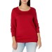 Essentials Women's Long-Sleeve Lightweight Crewneck Sweater (Available in Plus Size)