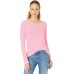 Essentials Women's Long-Sleeve Lightweight Crewneck Sweater (Available in Plus Size)