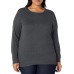 Essentials Women's Long-Sleeve Lightweight Crewneck Sweater (Available in Plus Size)