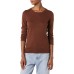 Essentials Women's Long-Sleeve Lightweight Crewneck Sweater (Available in Plus Size)