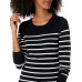 Essentials Women's Long-Sleeve Lightweight Crewneck Sweater (Available in Plus Size)