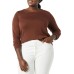 Essentials Women's Long-Sleeve Lightweight Crewneck Sweater (Available in Plus Size)